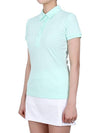 Women's Hailey Polo Shirt Green - J.LINDEBERG - BALAAN 5