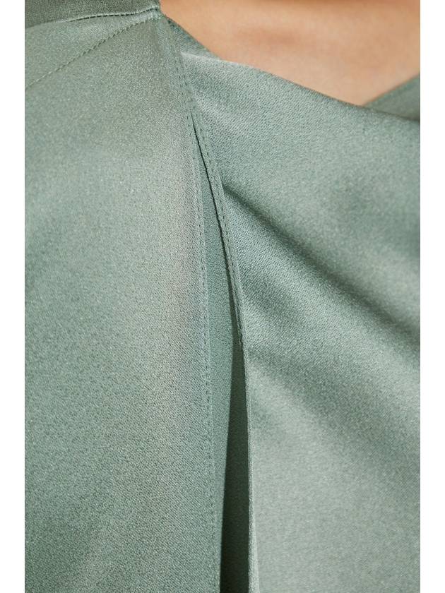 Lanvin Satin Top, Women's, Green - LANVIN - BALAAN 6