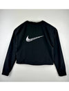 Swoosh Run Running Jacket Black Asia DM7776 010 - NIKE - BALAAN 3