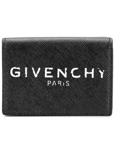 12th Anniversary Vintage Logo Compact Half Wallet BB60BSB0T0 001 - GIVENCHY - BALAAN 2