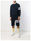 4 Bar Stripe Sweatshirt Navy - THOM BROWNE - BALAAN 5