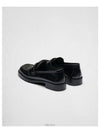 Unlined Brushed Leather Loafers Black - PRADA - BALAAN 6