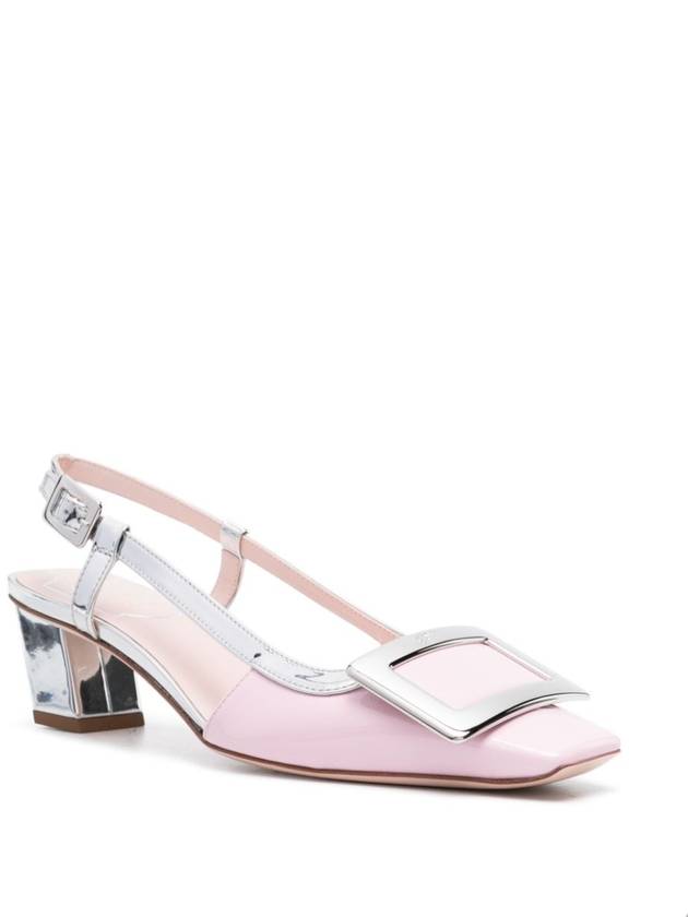 Heel Pumps RVW00625600T650TUA P24 TEEN PINK SILVER - ROGER VIVIER - BALAAN 4