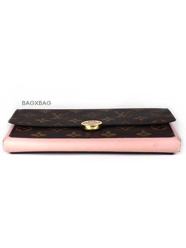 LV Flor Long Wallet Pink LV42WT001 - LOUIS VUITTON - BALAAN 4