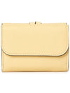 Alphabet Small Half Wallet Soft Yellow - CHLOE - BALAAN 3