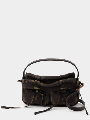 Multipocket Micro Vintage Crossbody Acne Studios Leather Brown - ACNE STUDIOS - BALAAN 1