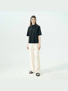 Women's Modern Linen Short Sleeve Shirt - VOYONN - BALAAN 4