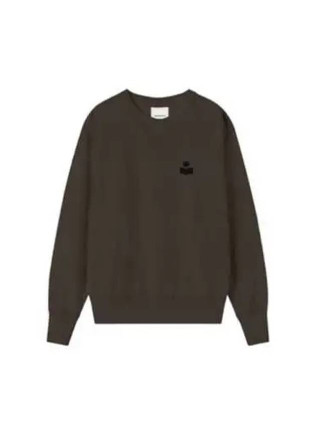 Mike Logo Cotton Sweatshirt Faded Black - ISABEL MARANT - BALAAN 2