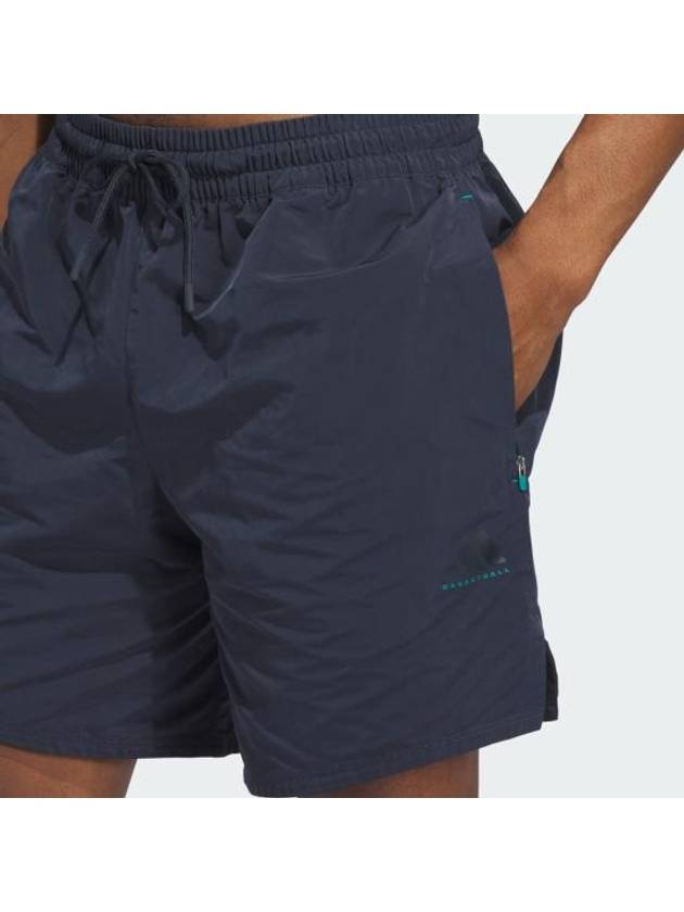 Basketball Woven Shorts Deep Navy - ADIDAS - BALAAN 3