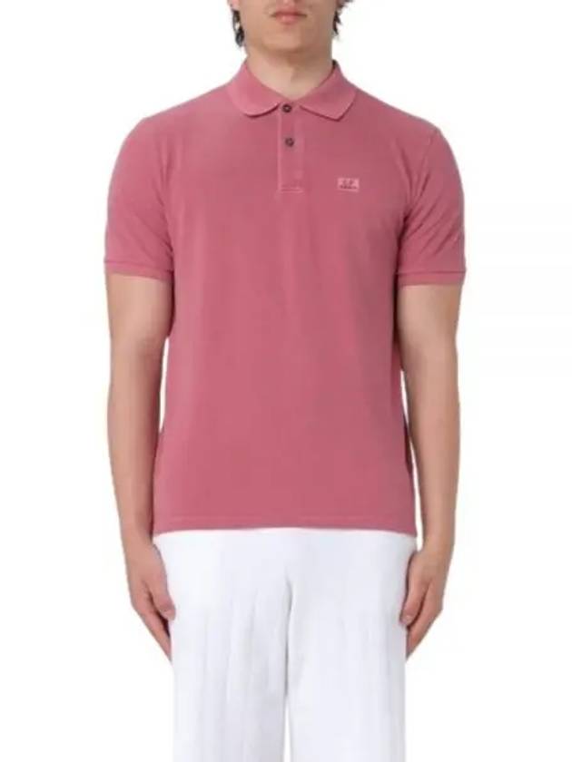 24/1 Piquet Resist Dyed Polo Shirt Pink - CP COMPANY - BALAAN 2