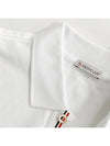 Logo Patch Polo Shirt White - MONCLER - BALAAN 11