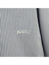 Logo Embroidered Striped Long Sleeve Shirt Sky Blue - JUUN.J - BALAAN 7