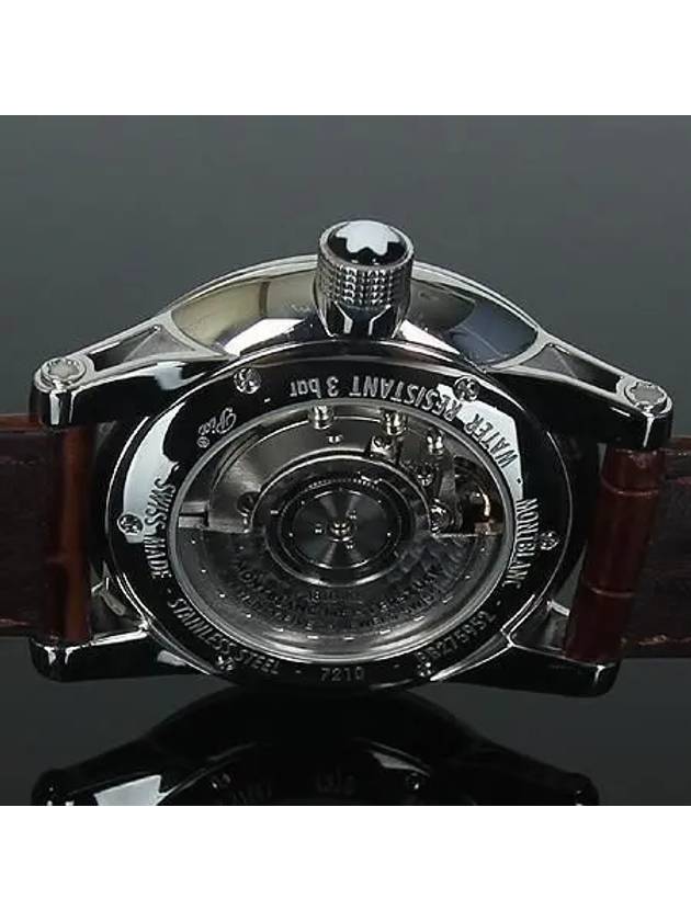 105813 Timewalker Automatic 39MM Men s Leather Watch - MONTBLANC - BALAAN 3