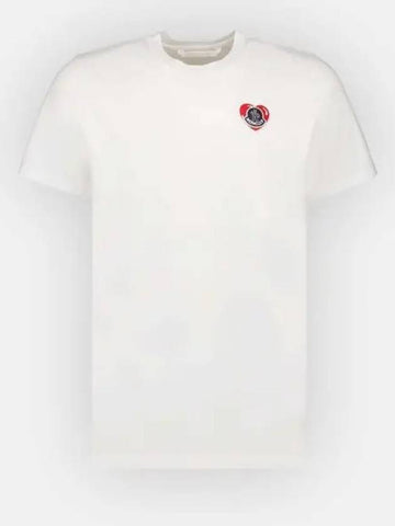 IDomestic ShippingI 24 8C00021 8390T 00A Logo Patch Short Sleeve T Shirt kr 218518 - MONCLER - BALAAN 1