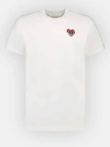 IDomestic ShippingI 24 8C00021 8390T 00A Logo Patch Short Sleeve T Shirt kr 218518 - MONCLER - BALAAN 1