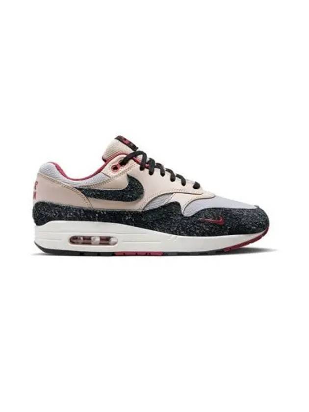 Air Max 1 PRM Low Top Sneakers Vast Grey Pearl White - NIKE - BALAAN 2