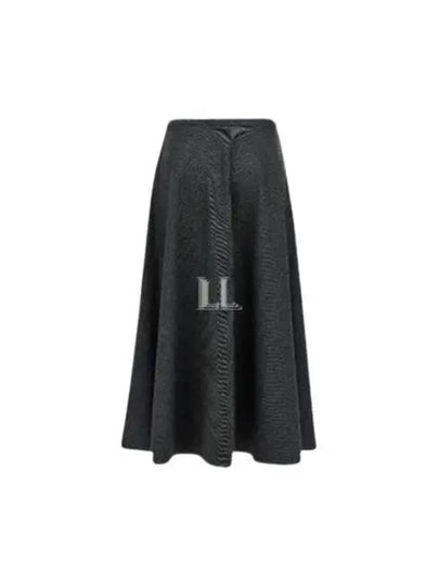 Wool Pleated Skirt Grey - GUCCI - BALAAN 2