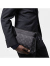 Pochette Voyage Souple Monogram Pouch Bag Black - LOUIS VUITTON - BALAAN 8