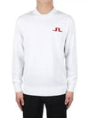 Gus Logo Regular Fit Knit Top White - J.LINDEBERG - BALAAN 2