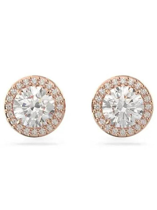 Women's Constella Stud Earrings Rose Gold - SWAROVSKI - BALAAN 2