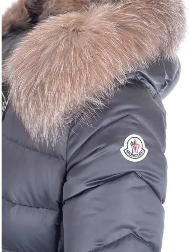 LEERSIE long down padding dark gray - MONCLER - BALAAN 4