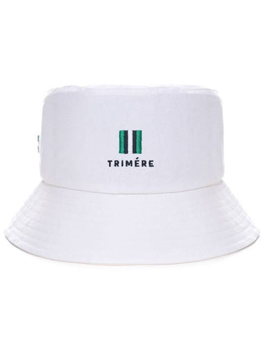 Spell Logo Bucket Hat WHITE - TRIMERE - BALAAN 1