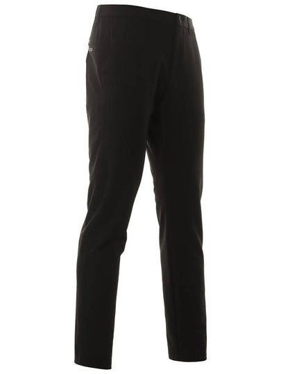 Commuter Stretch Slim Fit Straight Pants Black - HUGO BOSS - BALAAN 2