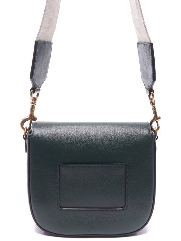 Small Darley Satchel Silky Calf Shoulder Bag Green - MULBERRY - BALAAN 5