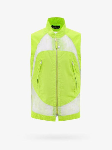 Shadow Project Distorted Ripstop Organza TC Vest Pistachio Green - STONE ISLAND - BALAAN 1