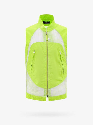 Shadow Project Distorted Ripstop Organza TC Vest Pistachio Green - STONE ISLAND - BALAAN 1