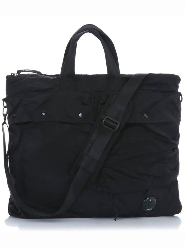 Nylon B Tote Bag Black - CP COMPANY - BALAAN 2