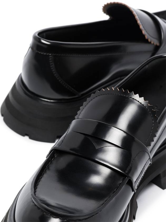 Chunky Sole Wonder Loafers Black - ALEXANDER MCQUEEN - BALAAN 6