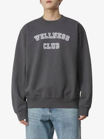 Wellness Club Sweatshirt Black CRAW237FB - SPORTY & RICH - BALAAN 1