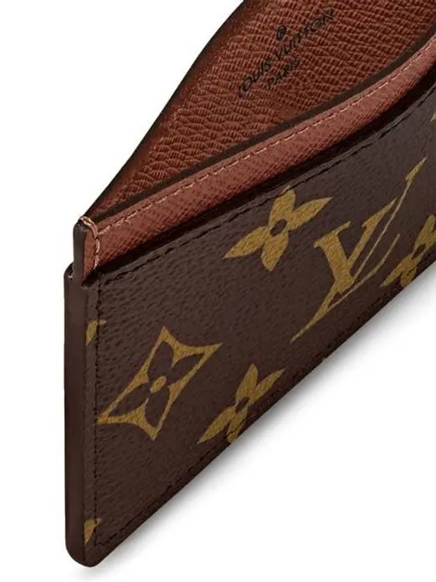 Monogram Card Wallet Brown - LOUIS VUITTON - BALAAN 5