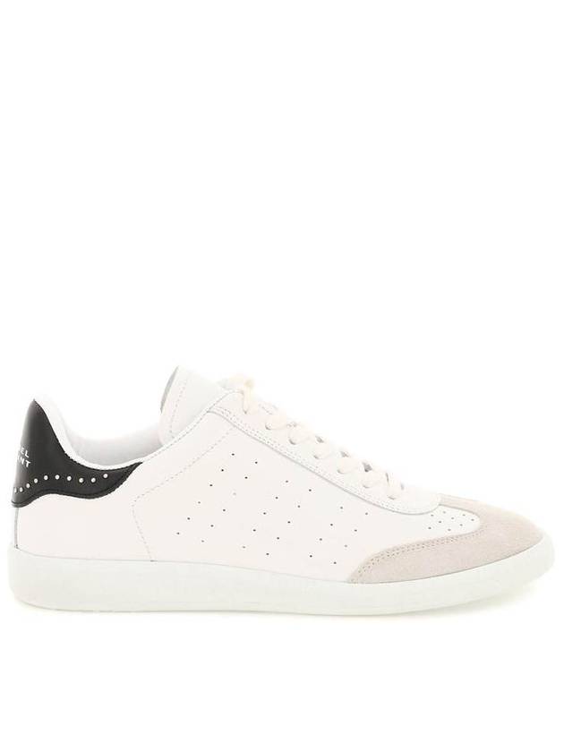 Bryce Logo Tab Low Top Sneakers White - ISABEL MARANT - BALAAN 2