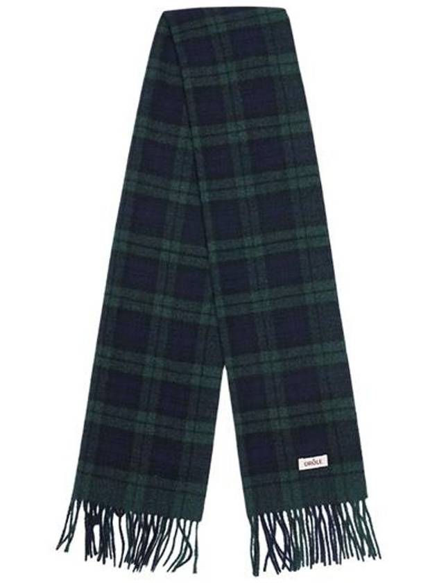 Drold Monsieur Unisex Tartan Check Scarf Muffler - DROLE DE MONSIEUR - BALAAN 3