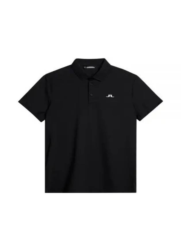 Men's Duff Regular Polo Shirt Black - J.LINDEBERG - BALAAN 2