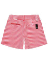 Striped Cotton Shorts OF5713LARED - ONOFF - BALAAN 2