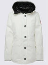 Lynnwood Short Padding Parka White - CANADA GOOSE - BALAAN 2