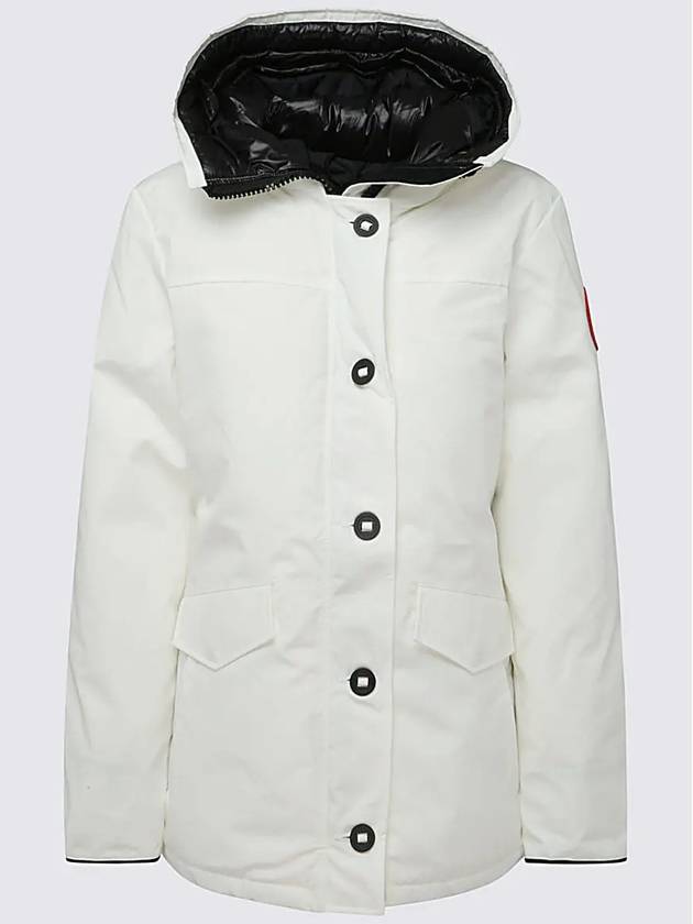 Lynnwood Short Padding Parka White - CANADA GOOSE - BALAAN 2