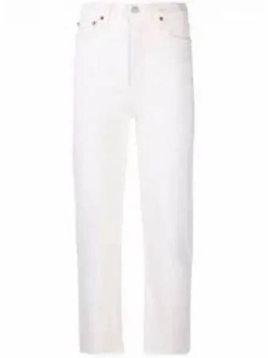 REDONE 70S Stove Pipe Denim Pants Vintage White 1933WSTV27VTWH - RE/DONE - BALAAN 1