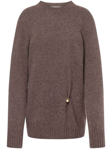 Philosophy Di Lorenzo Serafini Crew Neck Knitted Sweater - PHILOSOPHY DI LORENZO SERAFINI - BALAAN 1