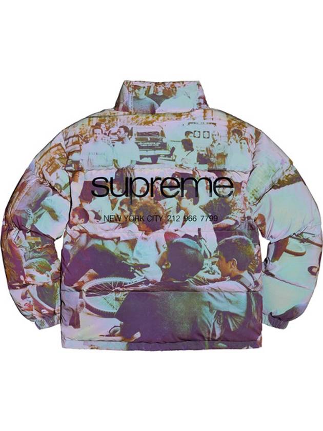 SUPREME - Lafayette Reflective Padded Jacket Lafayette Reflective Down  Jacket - BALAAN