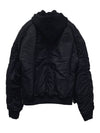 Jersey Detachable Hooded Bomber Jacket Black - JUUN.J - BALAAN 4