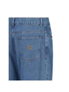 Short Pants GWP522143VF0008 AI24 BLUE - MIU MIU - BALAAN 4