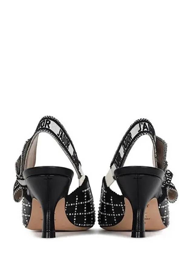 J'Adior Slingback Heels Black - DIOR - BALAAN 3