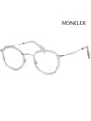 Eyewear Round Eyeglasses Grey - MONCLER - BALAAN 2