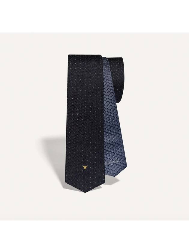 Eldredge Bicolore Tie Navy Blue - GOYARD - BALAAN 2