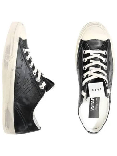 V Star Sneakers Black Leather - GOLDEN GOOSE - BALAAN 1