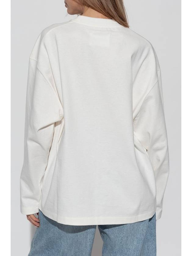 JIL SANDER Long Sleeve T-shirt, Women's, Cream - JIL SANDER - BALAAN 4